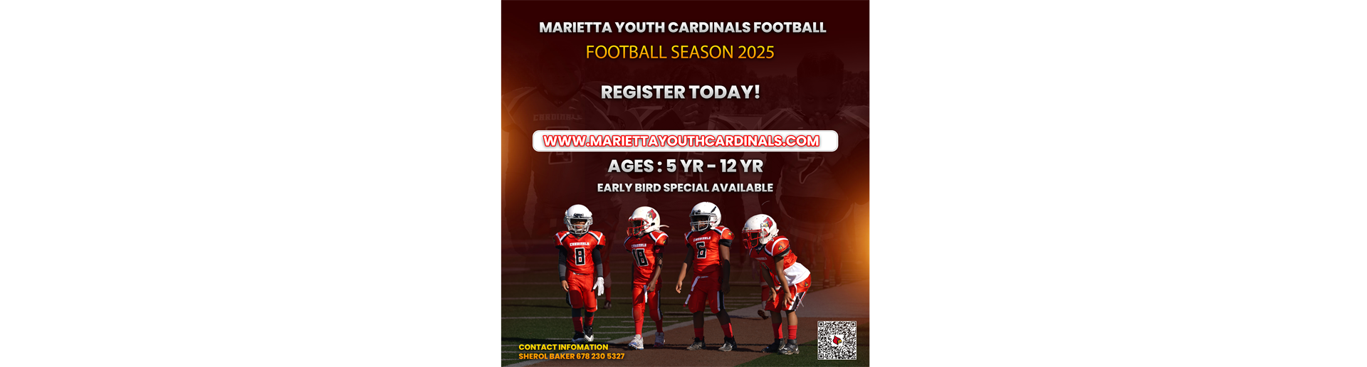 Registration for the 2025 season is now open!